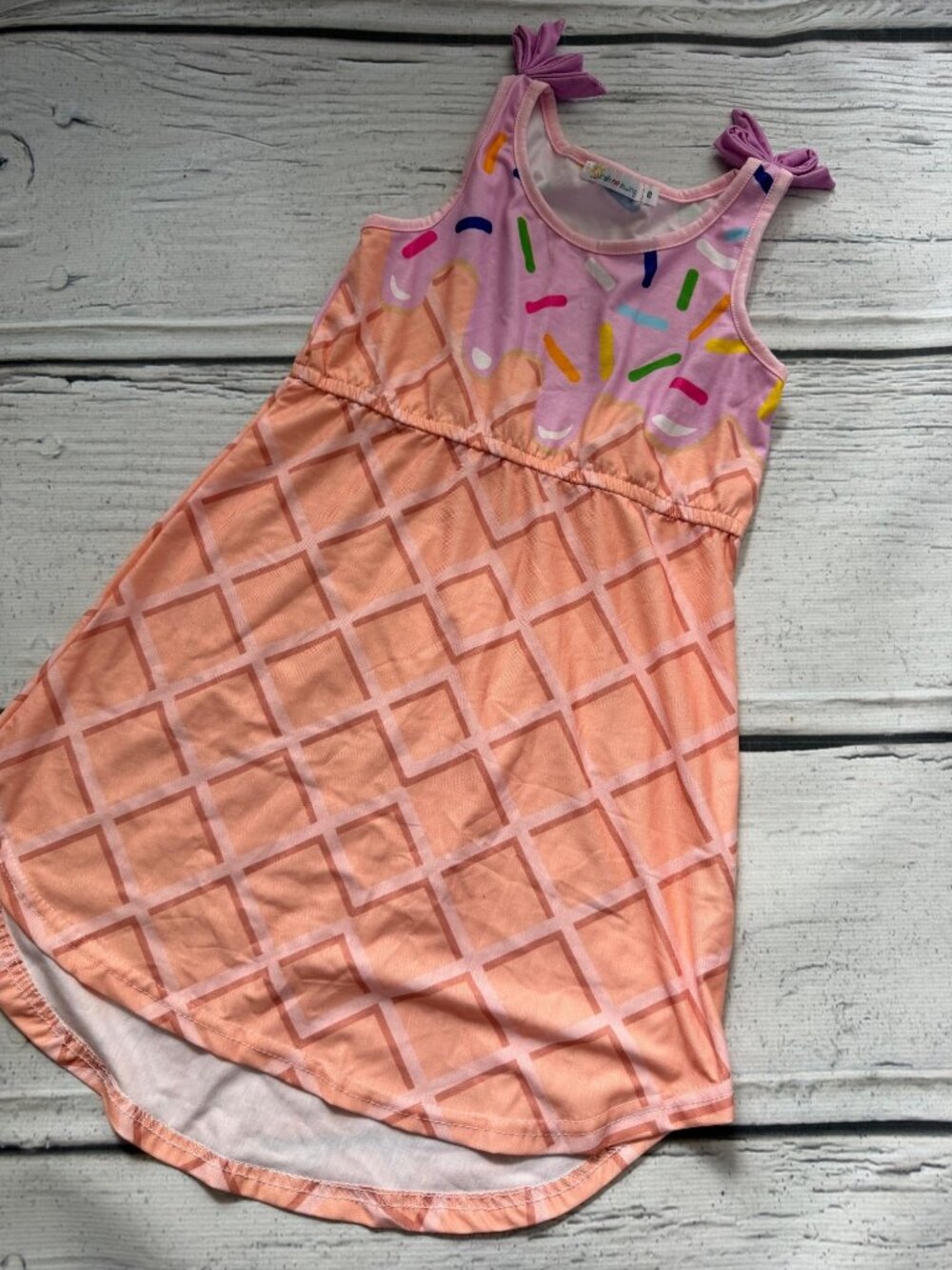 Ice cream cone dress